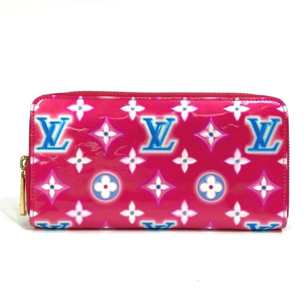 LOUIS VUITTON M81154 MonogramVernis Zippy wallet 2022 Valentine Limited Wallet